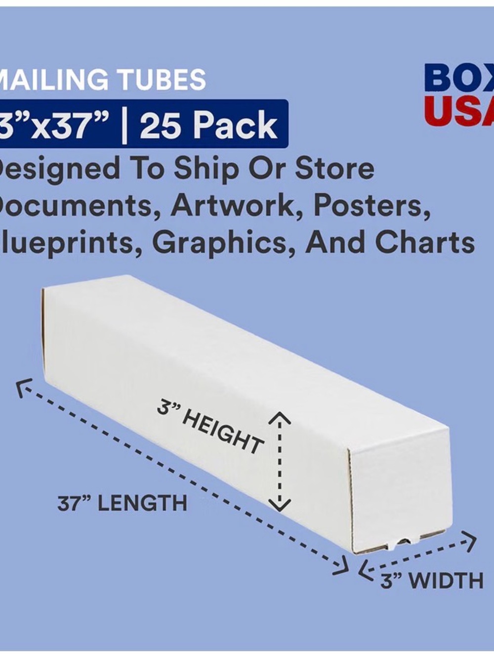 20 pcs -Mailing tube